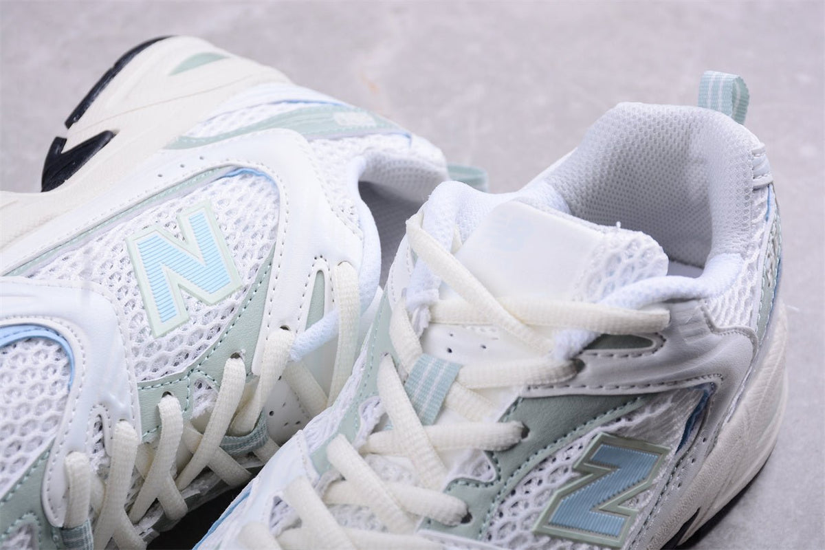 Essenza Rosa NB 530 White / Mint Green | sapatilhas Sole Rua