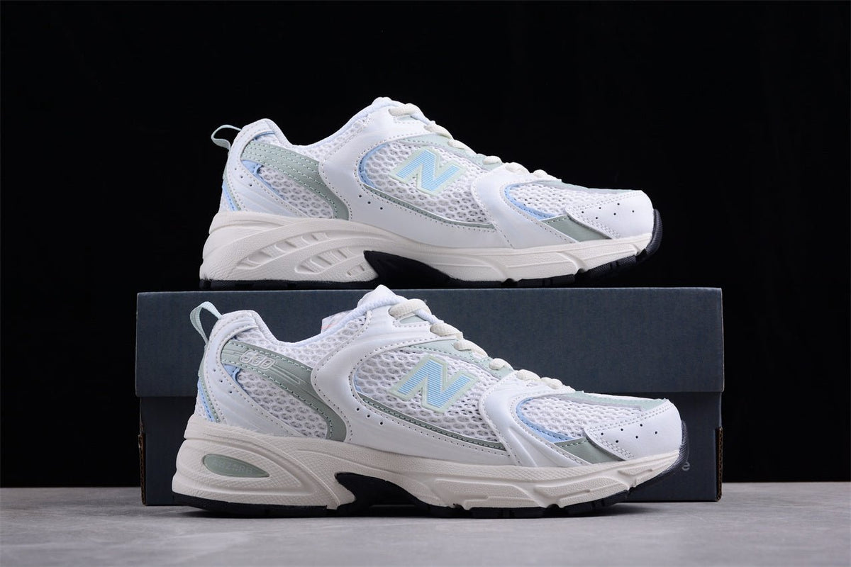 Essenza Rosa NB 530 White / Mint Green | sapatilhas Sole Rua