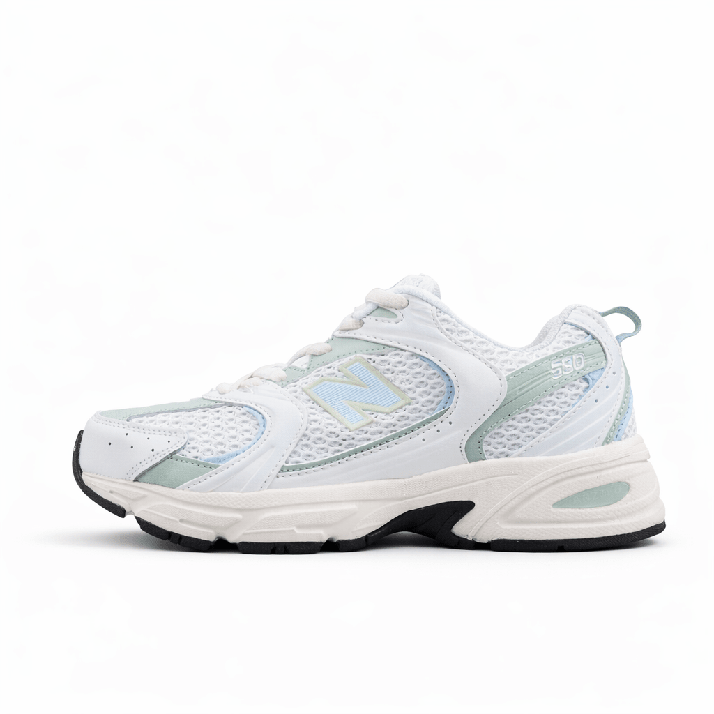Essenza Rosa NB 530 White / Mint Green | sapatilhas Sole Rua