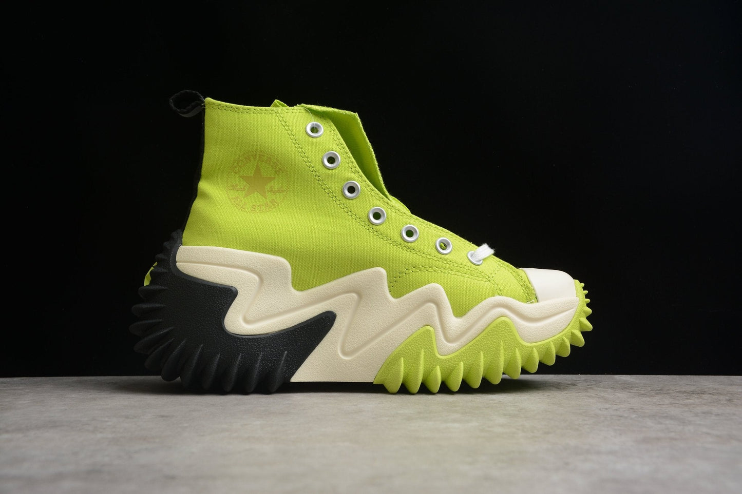 Essenza Rosa Run Star Motion HI Lemon Venom / Black / White | sapatilhas Sole Rua