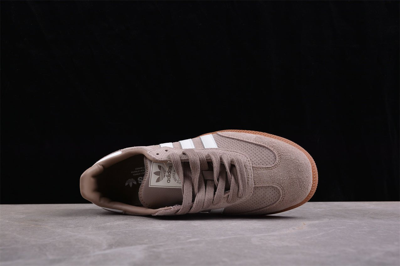 Fabrika Supply Samba OG Brown / Grey / White | sapatilhas Sole Rua