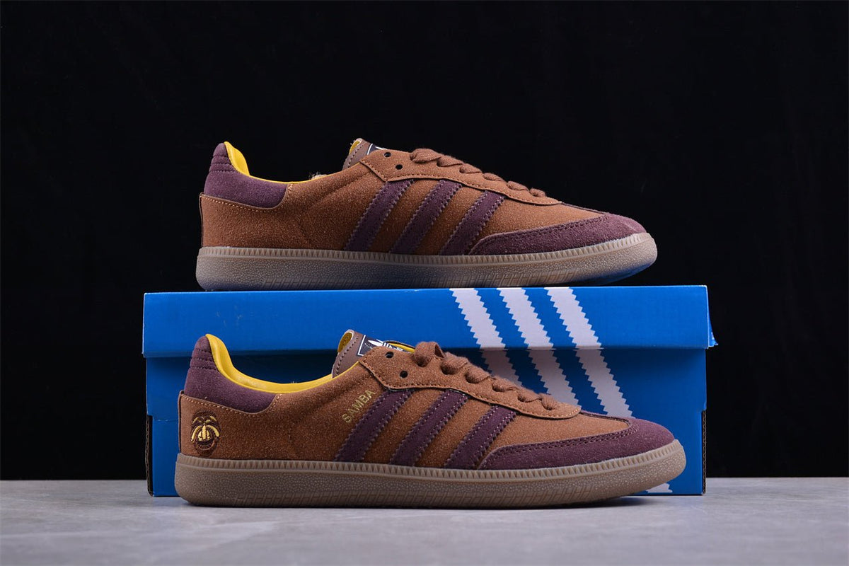 Fabrika Supply Samba OG Brown / Purple | sapatilhas Sole Rua