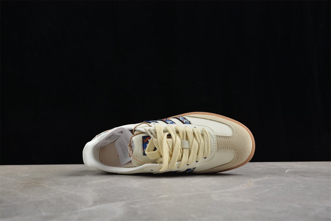 Fabrika Supply Samba OG Light Beige / Collegiate Navy | sapatilhas Sole Rua