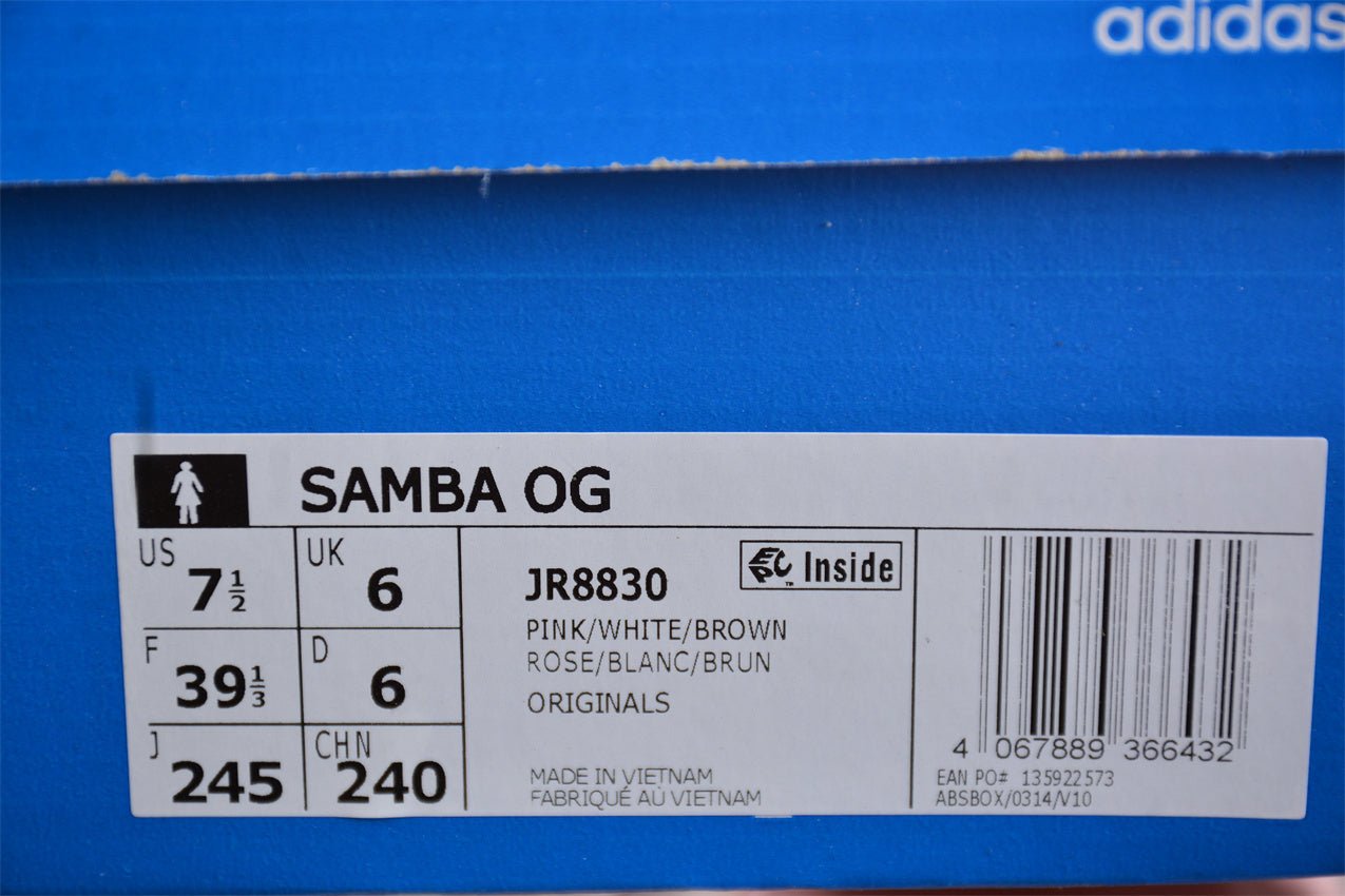 Fabrika Supply Samba OG Pink / Light Beige | sapatilhas Sole Rua