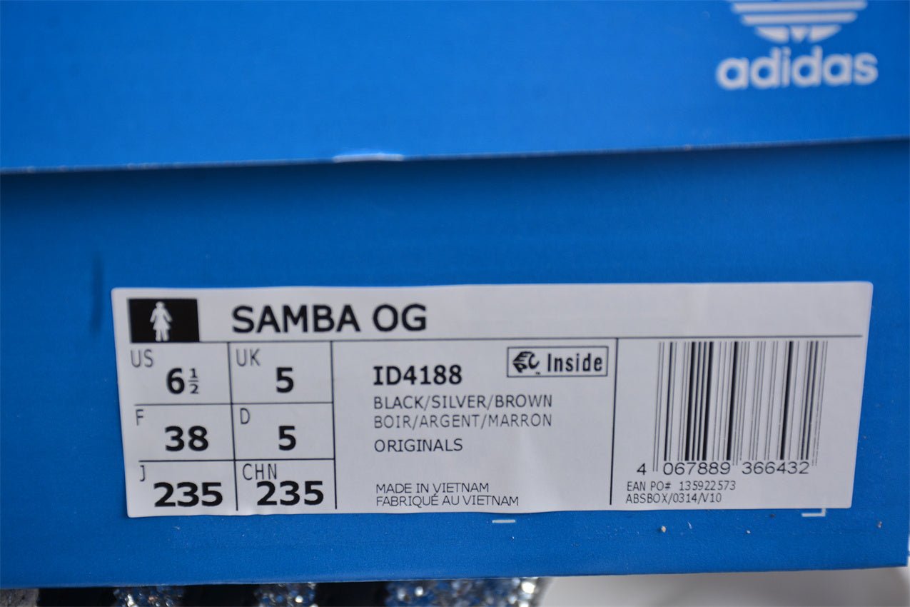 Fabrika Supply Samba OG Silver / Black | sapatilhas Sole Rua
