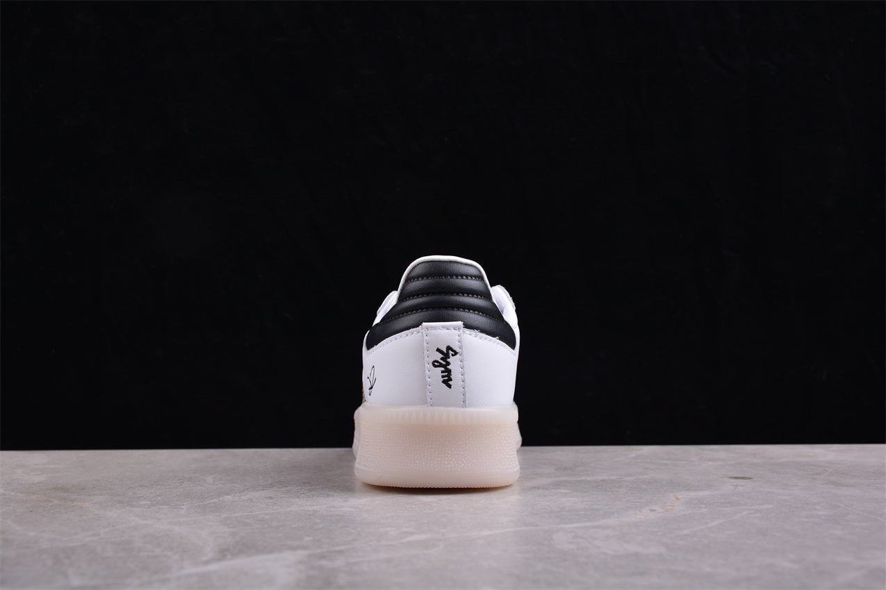 Fabrika Supply Samba XLG Platform White / Black / Gold | sapatilhas Sole Rua