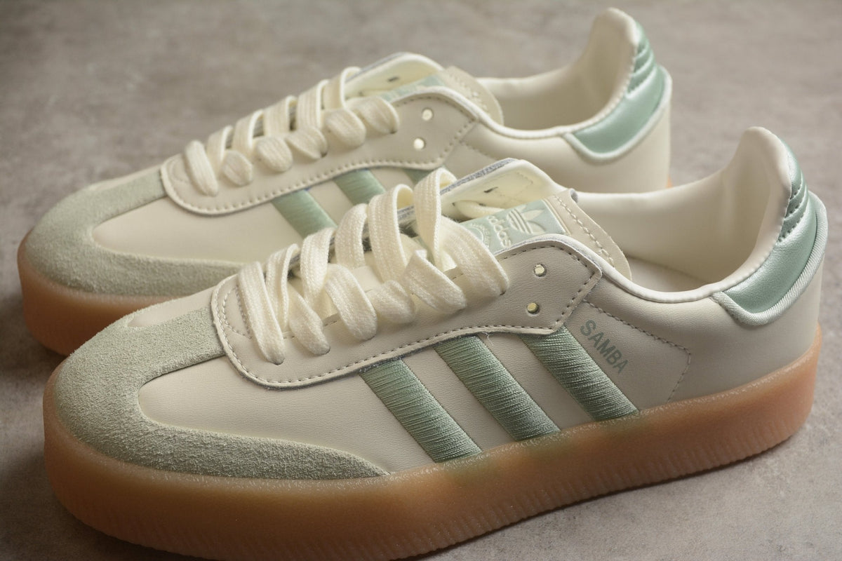 Fabrika Supply Sambae W Platform Light Beige / Mint Green | sapatilhas Sole Rua