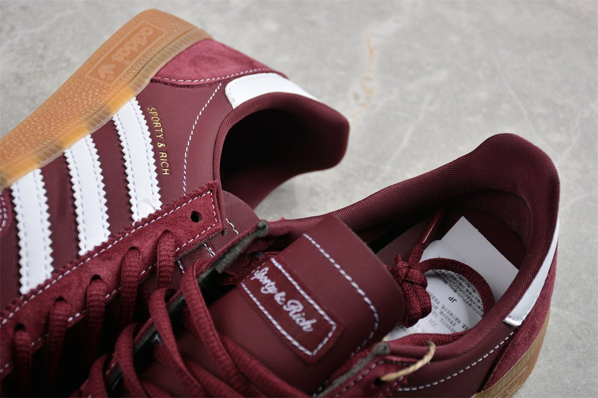 Fabrika Supply Sporty & Rich Burgundy / White | sapatilhas Sole Rua